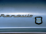 Logo from the Side of a Renault Caravelle, 1962 Photographie