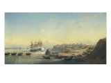 Episode de l'expédition franco-anglaise en Argentine en 1845, prise des batteries de Punto Giclee Print by François Bernard Barry