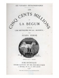 Jules Verne, Flyleaf of "The Begum"S Fortune" Giclée-Druck von Jules Verne