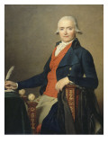 Gaspard Meyer (1749 - aprés 1799), ministre plenipotentiaire de la République Batave dit "L'Homme reproduction procédé giclée par Jacques-Louis David