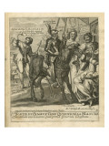 The Adventures of Don Quixote and Sancho Pansa, Illustration Giclee Print by Miguel Cervantes
