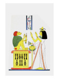 The Baboon, Living Emblem of Thoth Giclee Print by Jean-Fran?s Champollion