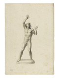 Jeune homme reproduction procédé giclée par Jean-Baptiste Joseph Wicar