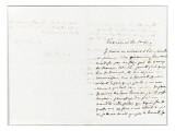 Lettre autographe signée Eugène Delacroix à P.A Berryer, 3 Septembre 1845 reproduction procédé giclée par Eugene Delacroix