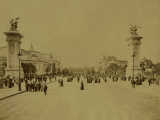 Paris, 1900 World Exhibition, View of the Avenue Nicolas Ii Photographie par Brothers Neurdein