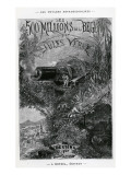 Jules Verne, Frontispiece from "The Begum"S Fortune" Giclee Print by Jules Verne