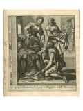 The Adventures of Don Quixote and Sancho Pansa, Illustration Giclee Print by Miguel Cervantes