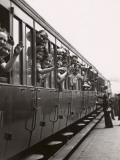 Parisians Leaving by the Train for the Three-Day Pentecost Week-End (1939) Photographic Print
