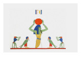 Pooh, Piioh, Ioh Directeur Des Âmes Giclee Print by Jean-Fran?s Champollion