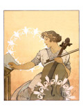 Zdenka Cerny Giclee Print by Alphonse Mucha