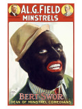 Burt Swor, Minstrel Comedian Giclee Print