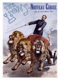 The Lions Nouveau Cirque Giclee Print by PAL (Jean de Paleologue) 
