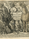 Don Quixote and Sancho Panza. Title-Frontispiece. Photographic Print by Miguel Cervantes
