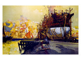 Whitby Giclee Print by Frank Mason