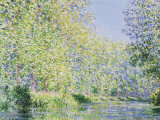 The Epte River near Giverny Kunstdrucke von Claude Monet