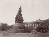 Russia, Catherine Ii Monument and theatre, in St. Petersburg Photographic Print