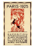 Paris, 1925 Reproduction procédé giclée par Robert Bonfils