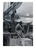 Jules Verne, "Hector Servadac", Illustration Giclee Print by Jules Verne