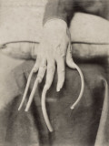 China, Hand with Uncut Nails Photographic Print