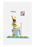 Neith, Egyptian Collar Giclee Print by Jean-Fran?s Champollion