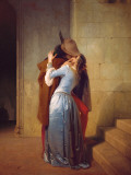 ll Bacio Affiche par Francesco Hayez