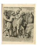 The Adventures of Don Quixote and Sancho Pansa, Illustration Giclee Print by Miguel Cervantes