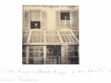 Victor Hugo and Charles Hugo in the Window of Marine Terrace Photographic Print