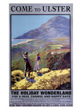 Come to Ulster, Ireland, 1936 reproduction procédé giclée