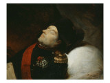 Mauzaisse, Napoleon on His Death Bed Lámina giclée por Jean-Baptiste Mauzaisse Mauzaisse, Napoleon on His Death Bed Lámina giclée por Jean-Baptiste Mauzaisse