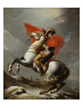 Mauzaisse after David, Portrait of Bonaparte Crossing the Grand Saint Bernard Pass Lámina giclée por Jean-Baptiste Mauzaisse Mauzaisse after David, Portrait of Bonaparte Crossing the Grand Saint Bernard Pass Lámina giclée por Jean-Baptiste Mauzaisse