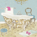 French Bath II Prints by Jocelyn Haybittel