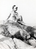 Holidaymaker in the "60S Photographic Print