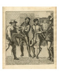The Adventures of Don Quixote and Sancho Pansa, Illustration Giclee Print by Miguel Cervantes