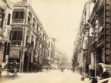 Busy Street in Hong Kong (China) Fotografie-Druck