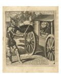 The Adventures of Don Quixote and Sancho Pansa, Illustration Giclee Print by Miguel Cervantes