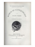 Jules Verne, Flyleaf of "Robur the Conqueror" Giclée-Druck von Jules Verne