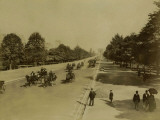 Paris, View of the Avenue Du Bois De Boulogne Photographic Print by Brothers Neurdein
