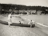 Holidays at the Lavandou, French Riviera Photographie
