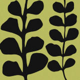 Black Fern on Green Póster por Denise Duplock Black Fern on Green Póster por Denise Duplock