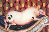 Pig in Parlor Poster von Carol Grigg