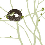 Feathers and Twigs Poster by Erin Clark Feathers and Twigs Poster by Erin Clark