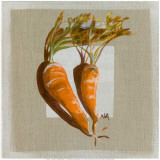 Carottes Prints by Nathalie Andrieu
