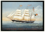 Mercator Trois Mats Barque Prints by Dominique Perotin