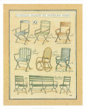 Fauteuils Pliants et Fauteuils Fixes XIII Affiches par Laurence David