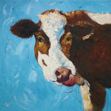 Cow, no. 303 Prints by Roz 