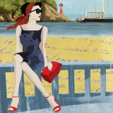 Portofino Poster by David Fischer