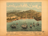 View of San Francisco, c.1846-7 Poster