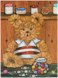 Nounours Et Bonbons Poster by Willy Renoux