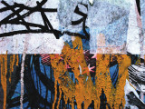 Blue Orange Layers I Affiches par Jenny Kraft