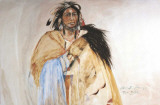 Blue Silk Prints by Carol Grigg